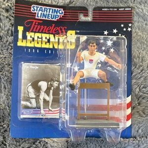Starting Lineup Timeless Legends Jim Thorpe Figurine